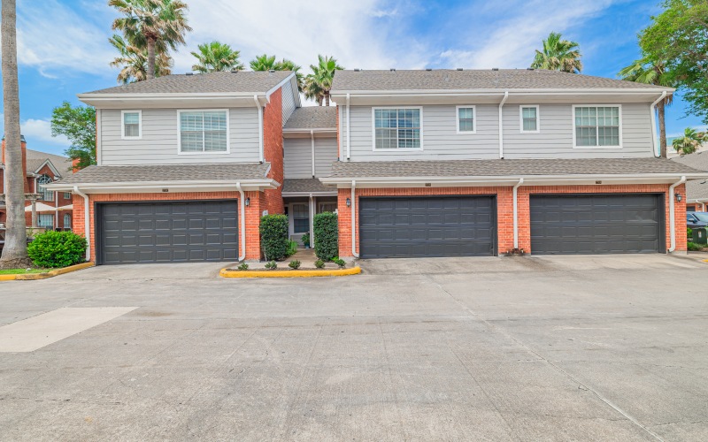 Townhomes with attached garages